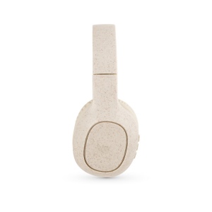 FEYNMAN. Casque sans fil pliable avec autonomie de 4 heures en paille de blé et ABS 6