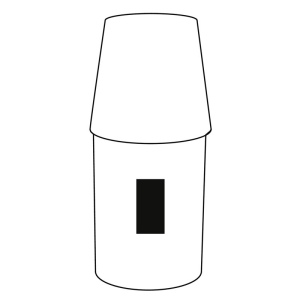 Carafe en verre avec verre CALMY 10