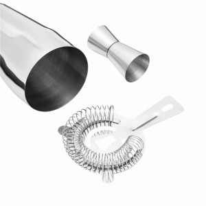 Set de shaker cocktail en acier inoxydable BARKEEPER 6