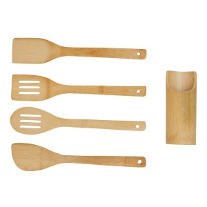 Ensemble de cuillères en bois COOKING TIME 3