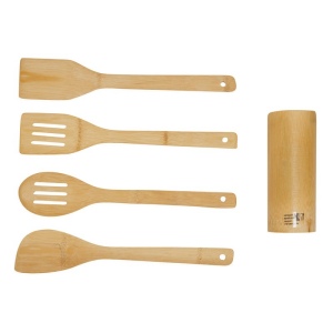 Ensemble de cuillères en bois COOKING TIME 4