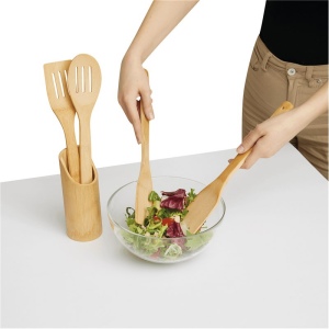 Ensemble de cuillères en bois COOKING TIME 5