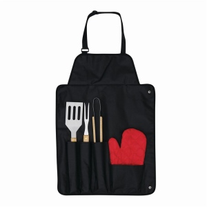 Tablier avec couverts de barbecue GREAT BBQ 3