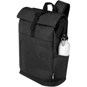 Sac à dos Libra recyclé GRS avec rabat enroulable pour ordinateur portable de 15,6" 12L 16