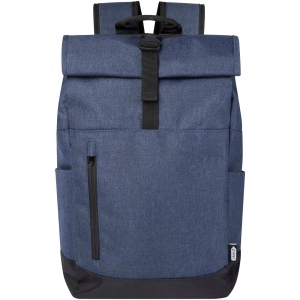 Sac à dos Libra recyclé GRS avec rabat enroulable pour ordinateur portable de 15,6" 12L 6