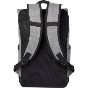 Sac à dos Libra recyclé GRS avec rabat enroulable pour ordinateur portable de 15,6" 12L 11