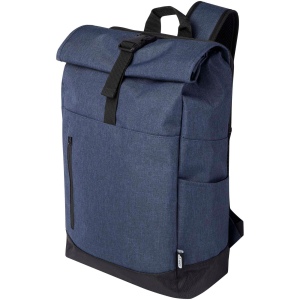 Sac à dos Libra recyclé GRS avec rabat enroulable pour ordinateur portable de 15,6" 12L 3