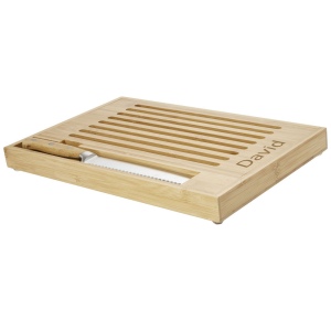 Planche à découper en bambou Pao avec couteau 5