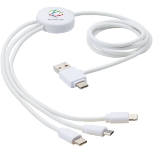 Câble de charge 5-en-1 Pure avec additif antibactérien 4