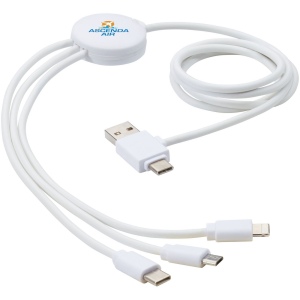 Câble de charge 5-en-1 Pure avec additif antibactérien 5