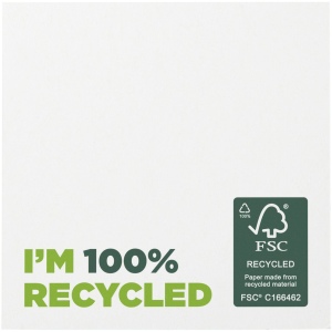 Mémos autocollants recyclés 75 x 75 mm Sticky-Mate® 3