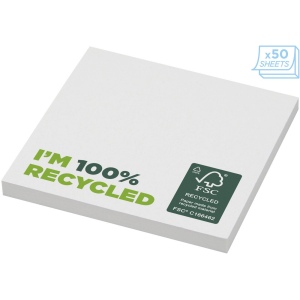 Mémos autocollants recyclés 75 x 75 mm Sticky-Mate® 5