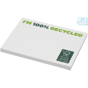 Mémos autocollants recyclés 100 x 75 mm Sticky-Mate® 5