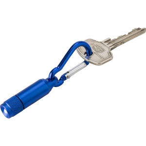 Porte-clés en aluminium avec mousqueton Tracy 7