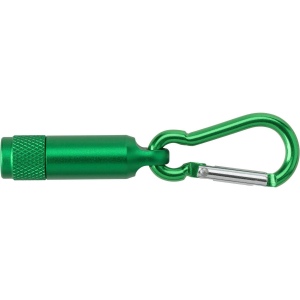 Porte-clés en aluminium avec mousqueton Tracy 3