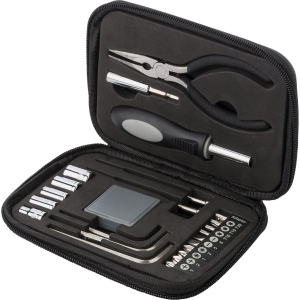 Boîte à outils de 23 pièces dans un étui zippé en PU Lani 4