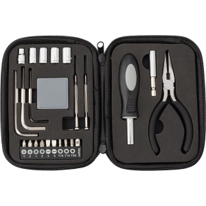 Boîte à outils de 23 pièces dans un étui zippé en PU Lani 5