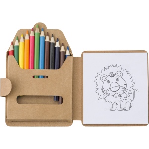 Set à dessin de 12 crayons Marlon 6