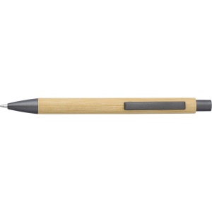 Stylo bille en bambou et plastique Kalani 2
