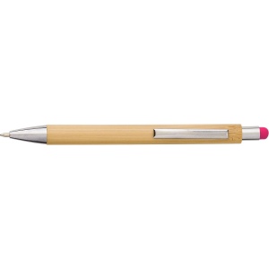 Stylo bille en bambou et plastique Claire 6