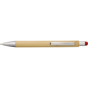 Stylo bille en bambou et plastique Claire 4