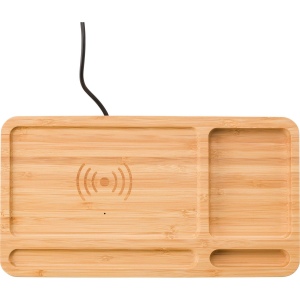 Organiseur de bureau avec chargeur à induction Faye 2