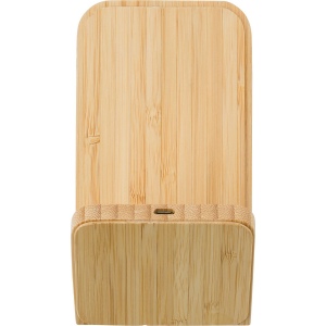 Chargeur à induction en bambou Claudie 2