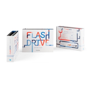 FLASH DRIVE SHOWCASE. Présentoir de clés USB 3