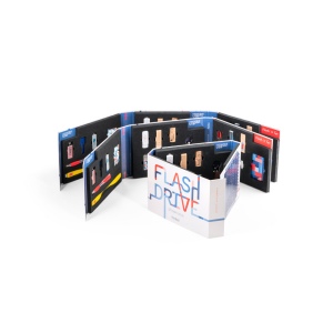 FLASH DRIVE SHOWCASE. Présentoir de clés USB 2
