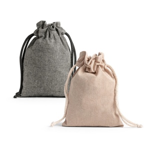 GIBRALTAR. Sac cadeau en coton recyclé (70%) et polyester (30% rPET) (140 g/m²)