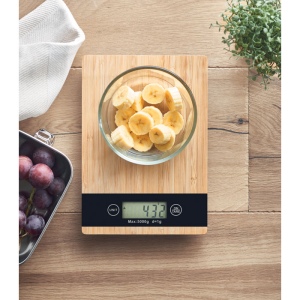 Balance de cuisine bambou ABS - PRECISE 7