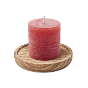 Bougeoir rond avec bougie - PENTAS 3