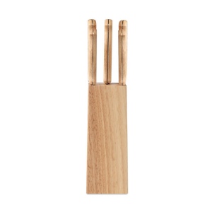 Set de 5 couteaux dans socle - GOURMET 3