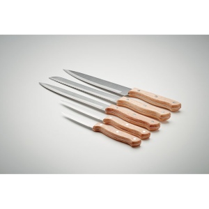 Set de 5 couteaux dans socle - GOURMET 7