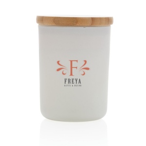 Bougie parfumée avec couvercle en bambou Ukiyo 24