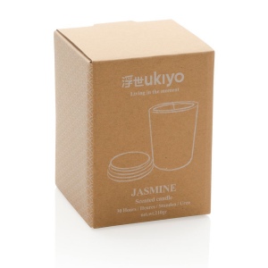 Bougie parfumée avec couvercle en bambou Ukiyo 28