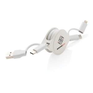 Cable 6 en 1 en TPE et plastique recyclé RCS 16