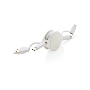 Cable 6 en 1 en TPE et plastique recyclé RCS 12