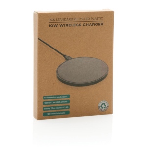 Chargeur induction 10W en plastique recyclé RCS 11
