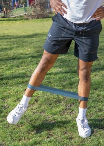 Bandes élastiques fitness x4 dans une pochette 10