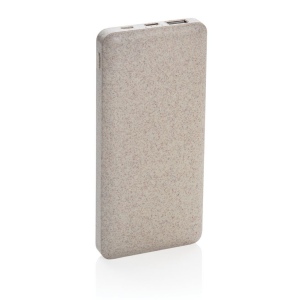 Powerbank en fibre de paille de blé 10.000 mAh 5