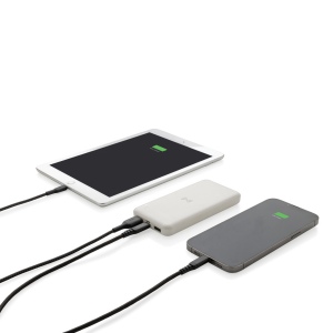 Powerbank 8000 mAh avec induction en plastique recyclé RCS 16