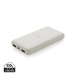 Powerbank 8000 mAh avec induction en plastique recyclé RCS 3