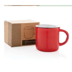 Mug 280ml vintage en céramique 25