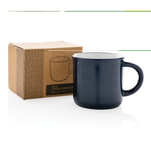 Mug 280ml vintage en céramique 30