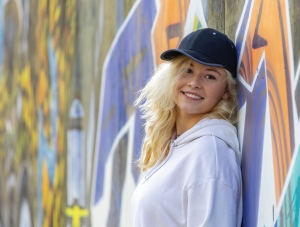 Casquette contraste 6 panneaux coton recyclé Impact AWARE™ 15