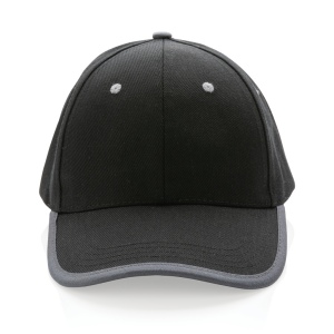 Casquette contraste 6 panneaux coton recyclé Impact AWARE™ 6