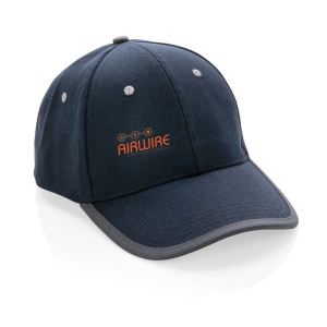 Casquette contraste 6 panneaux coton recyclé Impact AWARE™ 36