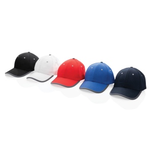 Casquette contraste 6 panneaux coton recyclé Impact AWARE™ 37