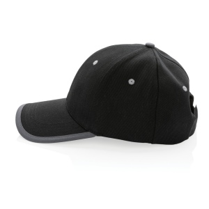 Casquette contraste 6 panneaux coton recyclé Impact AWARE™ 8